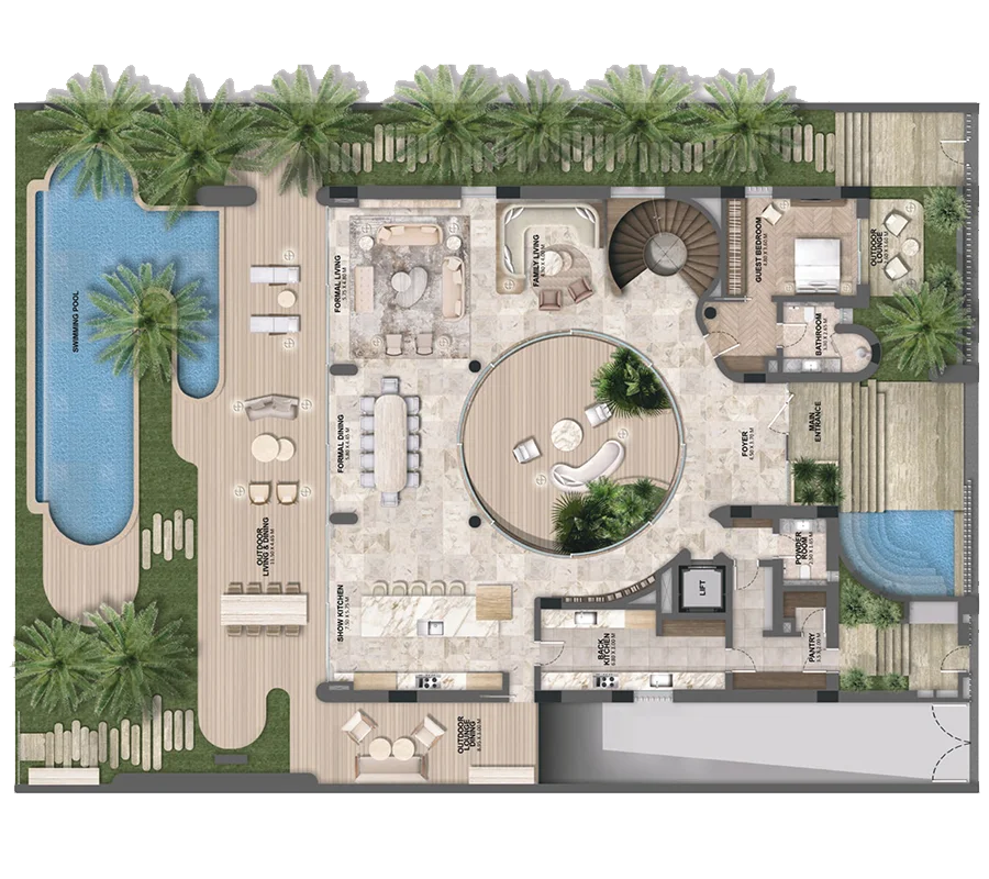 Luna Serenity, Tilal Al Ghaf