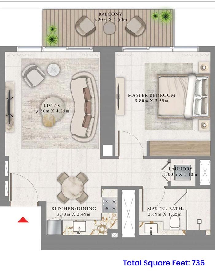 Bayview 1 BR