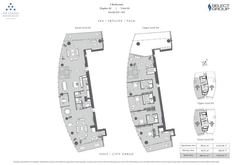 Six Senses Residences Floorplan
